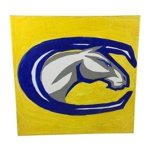 12x12 US Davis hand painted canvas champion art